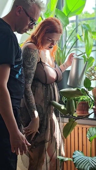 My Employer Fucked Me in the Mouth, Then Fucked Me While Watering the Flowers