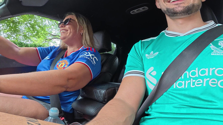 Mr LDN Lad: Maisie Lewis Jerks Me off in Her Car While Driving!
