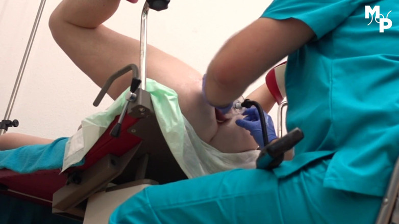 Marcus Pollack: Anal exam ass pumping and stretching with Dr. Pollack