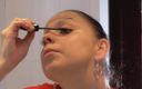 Solo Austria: Carla make-up fetisj met volledige make-up