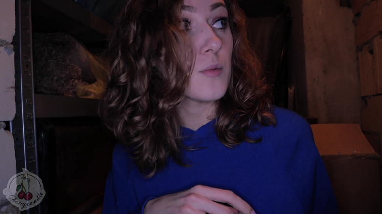Cherrycandle: I Did Blowjob to My Neighbor Huge Cumshot