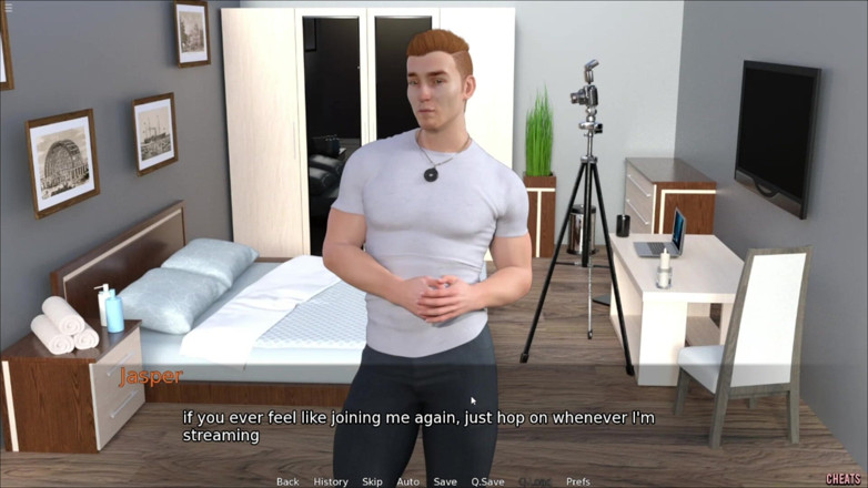 Future man: Horny Gays Kevin and Jasper Doing Camshow