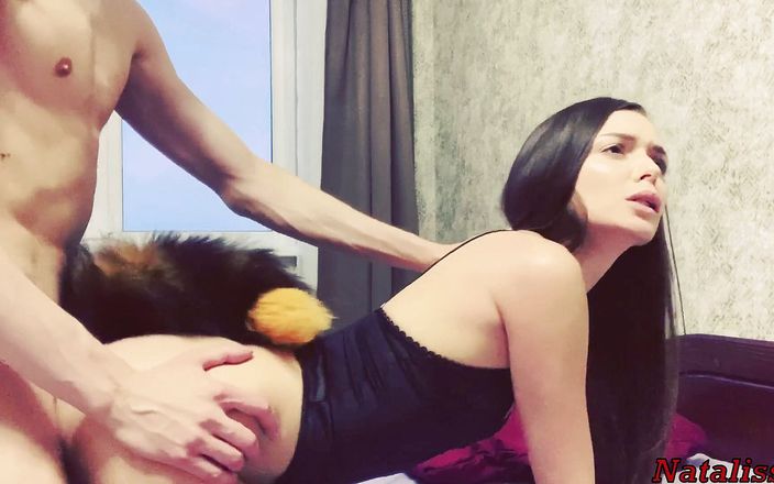 Natalissa: Grab my fox tail and pound my pussy hard