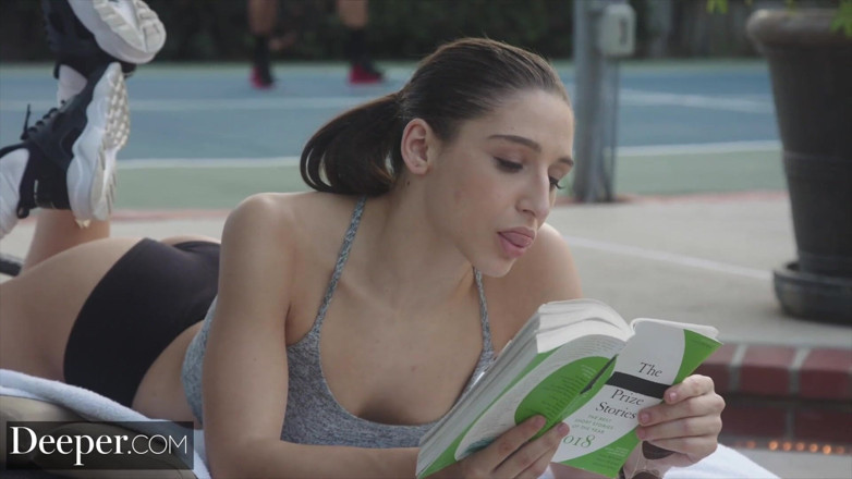 Deeper: Deeper. Abella Danger gets insatiable on court action