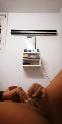 I Dress as a Nurse to Send a Video to My Boyfriend Touching Me