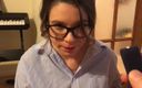 Samantha Flair Official: Geeky Employee 1. Sucking dick to keep job