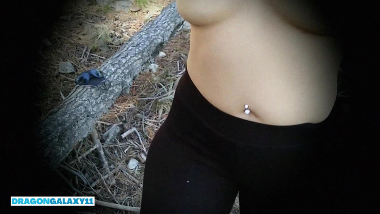 DragonGalaxy11: Seks Panas Di Gunung Dengan Brunette Keldai Besar