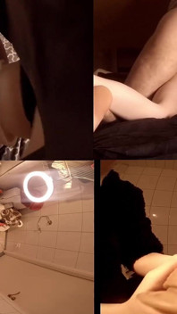 4 videoclipuri cu în cur cu vibratorul legat în 1