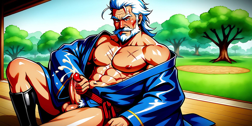 Erotic Man: एनीमे और मंगा प्रेरित कामुक आदमी कला सेट