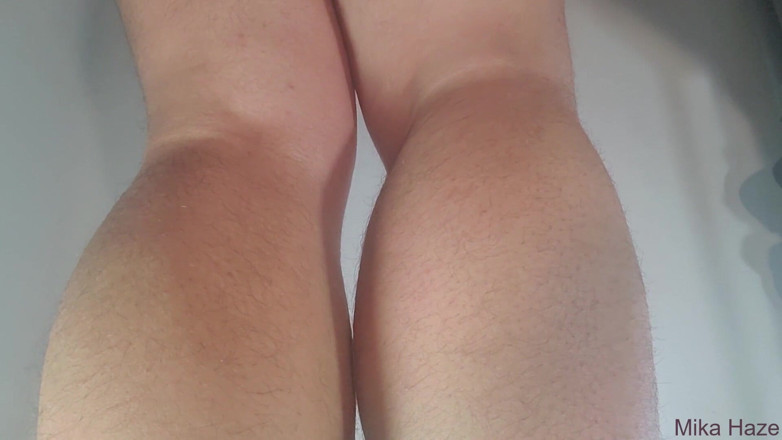 Mika Haze: Hairy calf worship