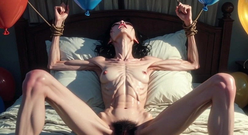YOUR BEST FANTASY: Super Thin Slave Tied up - Desperate for Deep Creampie