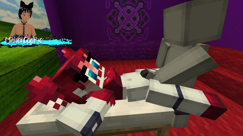 Manor Cookie: Minecraft Decor Mod Fnaf - Showing off Some Freaky Animatronics Wearing...