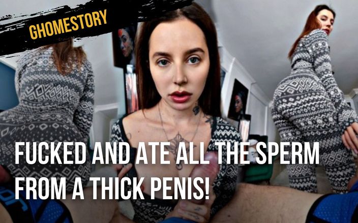 Ghomestory: Sucked and ate all the sperm from a thick penis!