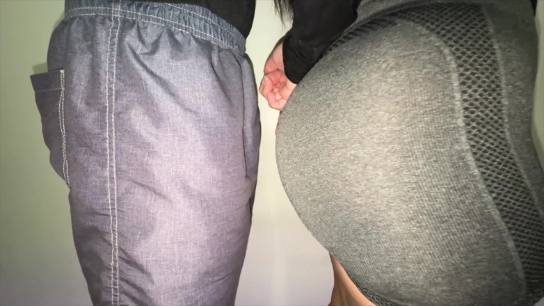 CoupleOfHotSins: Big Ass Girl Grabs Stranger's Dick