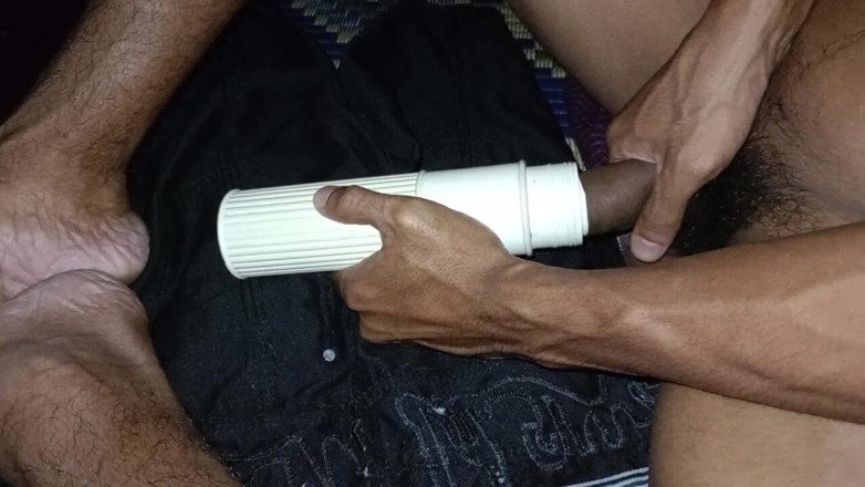 Eagle1800: Fuck with Bottle After Little Piss and Cum