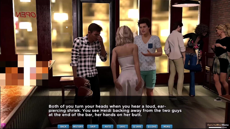 AK.Gamer: Bare Witness #4 Jackson and Mona Made Out on the Couch...