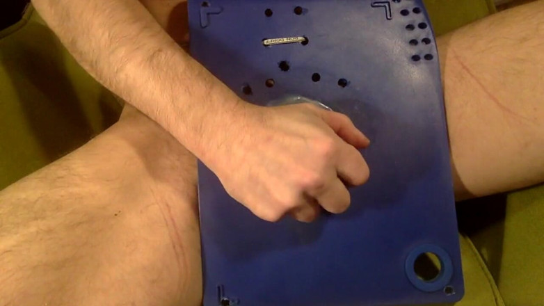 Ballspanking: 케피어 피스팅