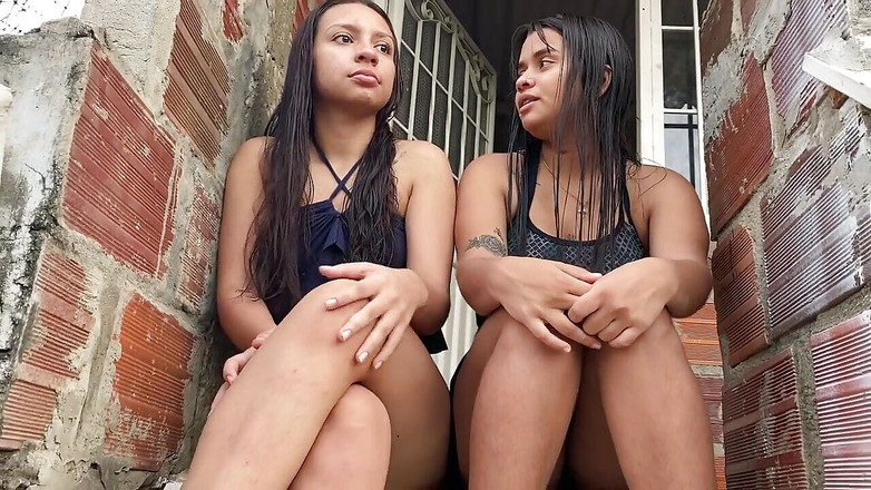 DAYANNA: 私たちの両親は旅行に行き、私は義理の妹と性交します