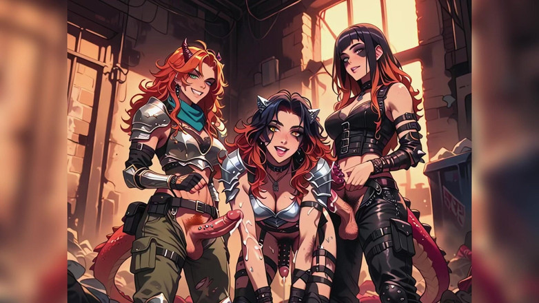 ASEFA: Grup transeksüel göt sikişi