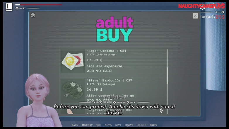 Naughty gameplays: Mein Mädchen Liebt Handschellen (teil 01) - Von 395games