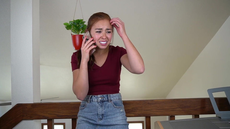 BrandiBraids: I caught my step daddy with dirty pics of me!!