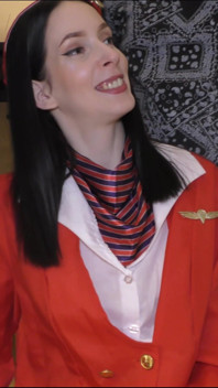 Hungarian Air Hostess Jasmine Jayne Take BBC Creampie