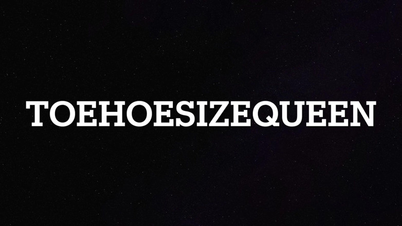 ToeHoeSizeQueen: Набиває мою гарну пизду вібратором