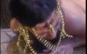 Super Babes: Sexy short haired brunette in Cleopatra outfit takes cock, then...