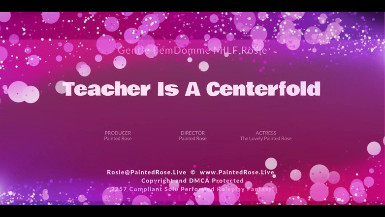 PaintedRose Taboo Femdom Fetish MILF: Professora é uma dobra central