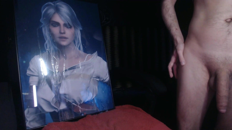 Alex Metallov: Cum Tribute for Ciri (game Character From Witcher 3)