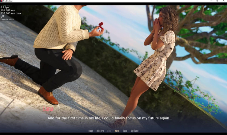 Erotic Krisso: Il blackout - la gola profonda a pecorina