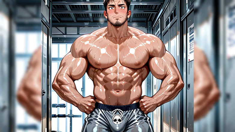 Erotic Man: Ai Mężczyźni z ogromnymi mięśniami