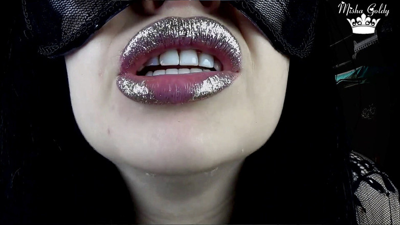 Goddess Misha Goldy: 배고픈 고양이는 당신이 사정 한 후 살아 소비합니다