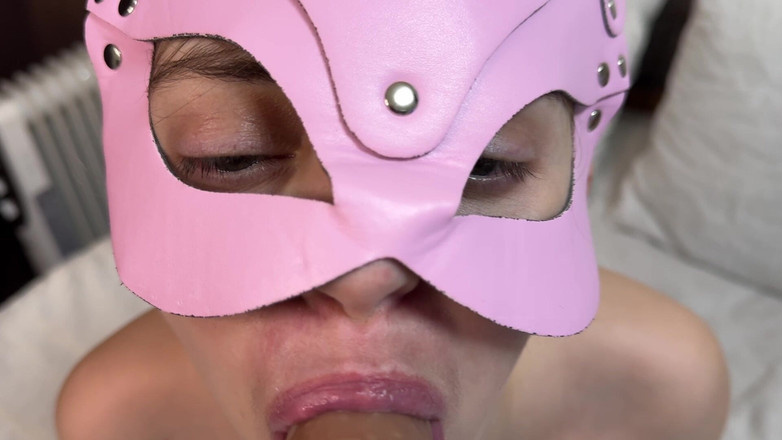 AnnetMoroz: Pov nyepong kontol dan nyepong kontol pakai dildo - close up