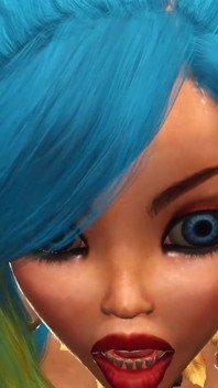 Beautiful female elf gets fucked by the big ogre in the dungeon