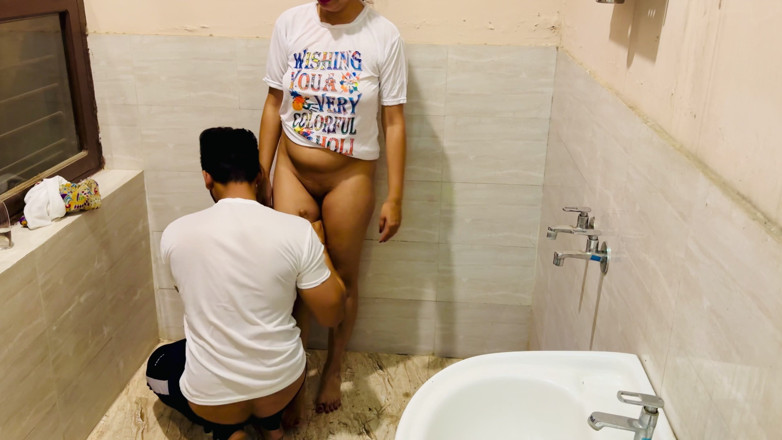 Hornycouple149: Heta indiska desi par Holi speciell romantik