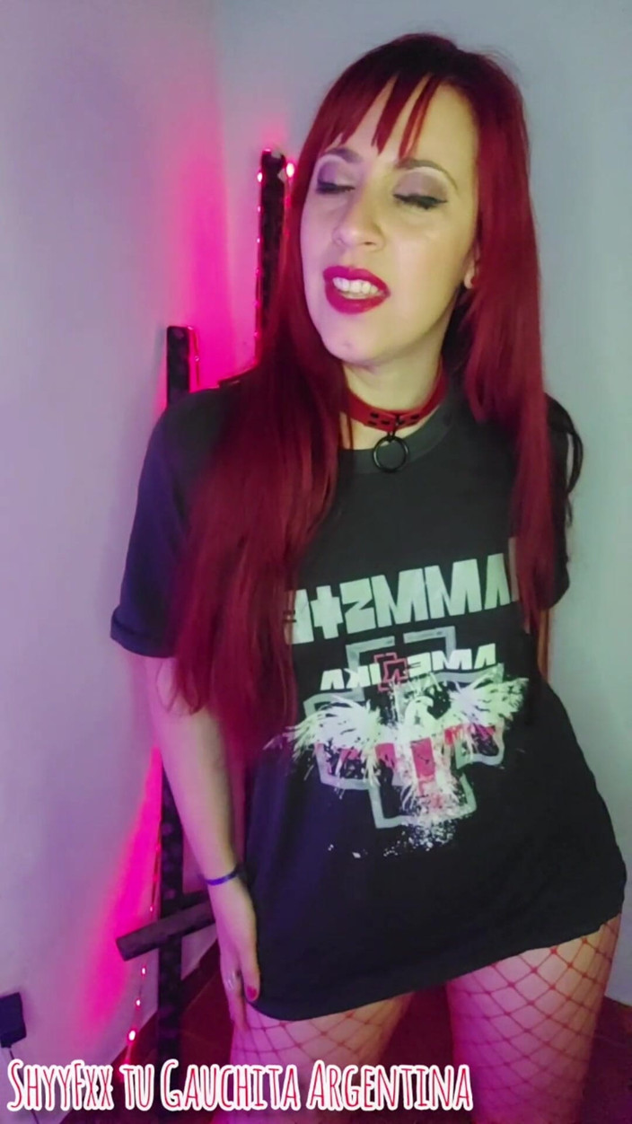 Tu Gauchita Argentina: Shyyfxx Crazy Night with a Very Gauchita Metalhead Redhead! Part 1