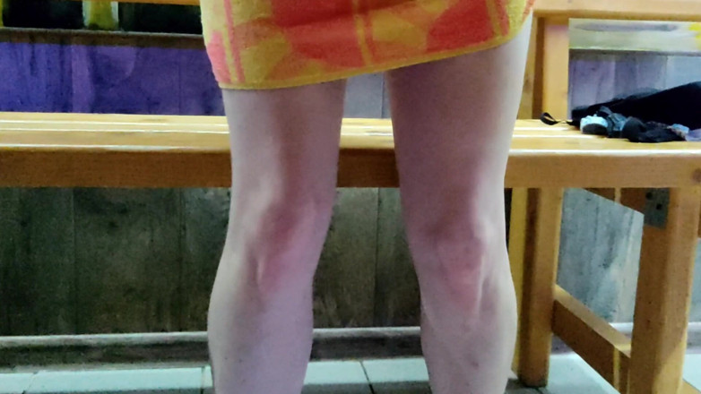MissPopa: The Sauna and My Naked Ass, Naked Pussy