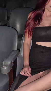 Wife Goes to the Porn Movies Alone and Fucks Strangers Without a Condom and Gets Cumshot in Her Mouth!