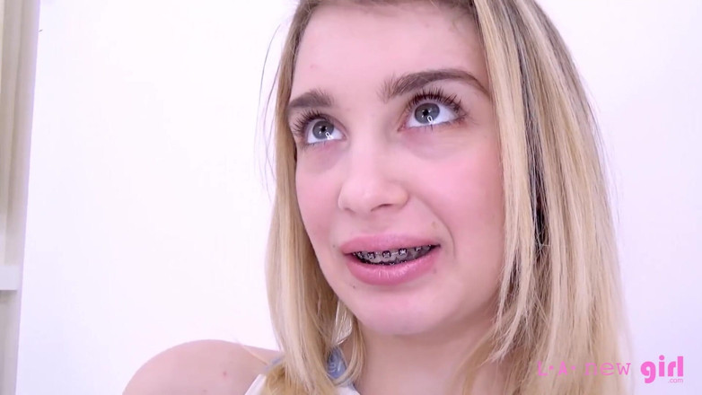 L.A. New Girl: Teen walks out of photoshoot pissed off - Returns to swallow...