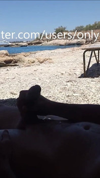 Masturbation on The Beach