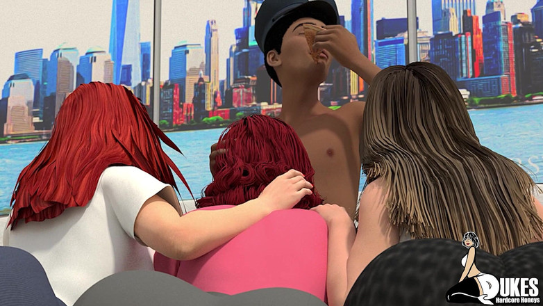 Dukes Hardcore Honeys: Sexy culona milf toma bbc por toda su casa