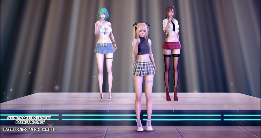 3D-Hentai Games: [mmd] conqueror doa Marie Rose Misaki Tamaki hot dance 4k 60fps