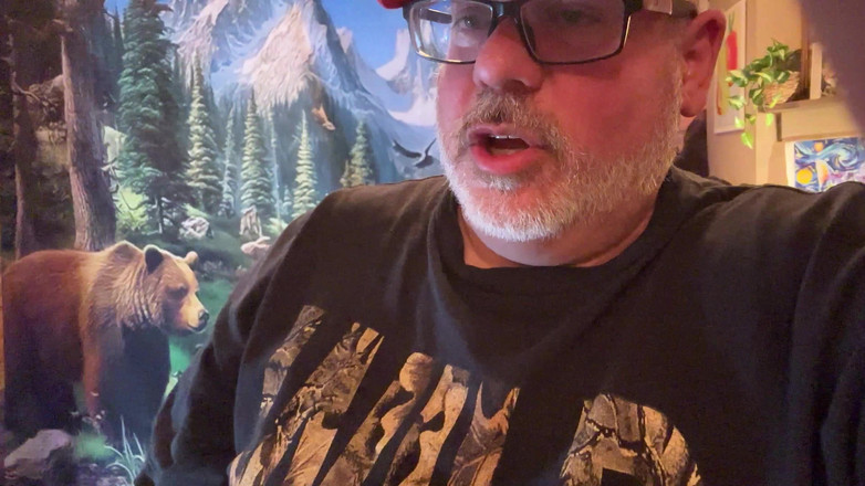 Hand-Free-Daddy-Chub: Kakek petani perut besar dengan banteng raksasa