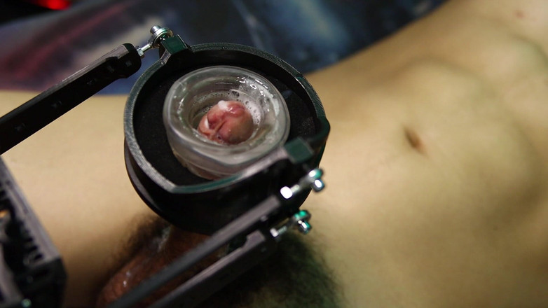 SEXY_GUYBEST: Velmi tvrdé BDSM robot honění pro velké ptáky a šťavnatý výstřik