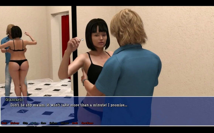 Erotic Krisso: Lily of the Valley-milf in Lingerie