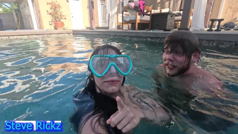 Steve Rickz: Underwater Suck and Fuck - Crazy Swimming Pool Sex - Steve Rickz,...