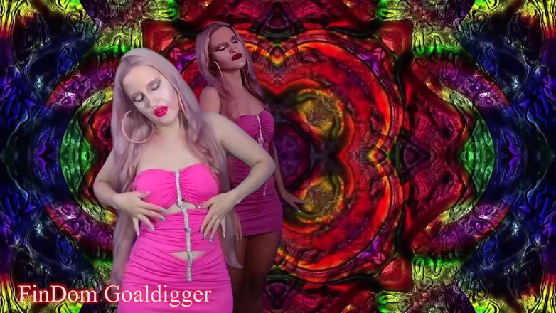 FinDom Goaldigger: Humandog magic transformation