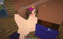 Manor Cookie: Minecraft, a Jenny Mod fodendo Jenny na buceta e recebendo...