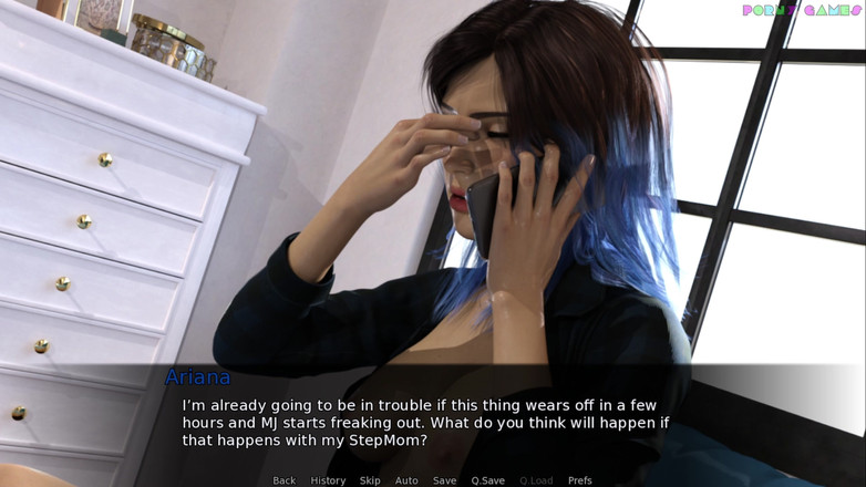 Porny Games: Извращенное дневник Ariana девушками сверху - соблазняя твою сводную сестру бимбо ножницами, время 1